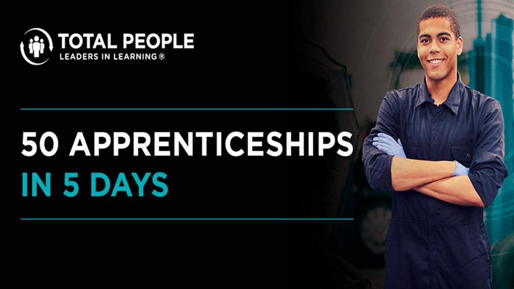 50 apprenticeships in 5 days